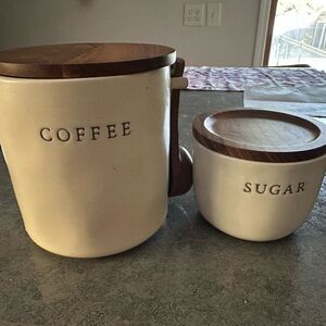 Hearth and hand kitchen canisters